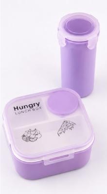Hungry Lunch Box & Bottle Combo 2 Pcs Set