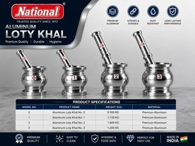 Aluminium Khal Batta Loty No. 1