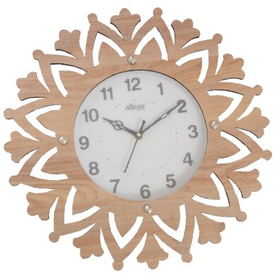 Wooden Wall Clock WRL 1611