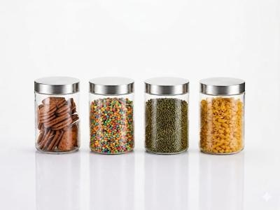 Duo Jar 4 Pcs Set 1000 ml