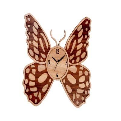 Wooden Wall Clock WFL 1601