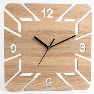 Wooden Wall Clock WSL 1201