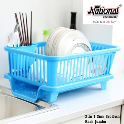 3 In 1 Sink Set Dish Rack Loose