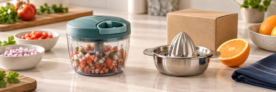 Manual Choppers and Juicers: What Retail Buyers Should Check Before Ordering