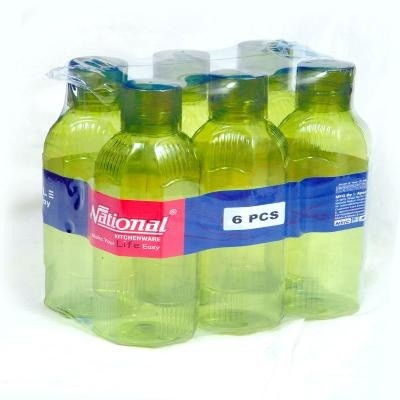 Taiwan Fridge Bottle 1 Litre 6 Nos Set ( Shrink Pack )