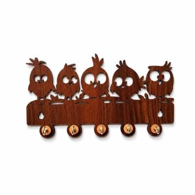 Angry Bird Key Holder Dark