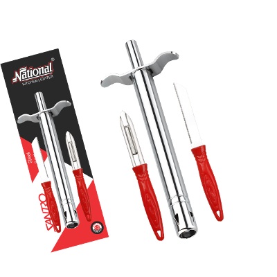 Santro Lighter, Knife & Peeler 3 Pcs Combo