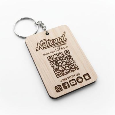 Wooden Keychain