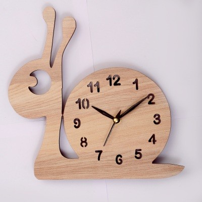 Wooden Wall Clock WCL 1003 SNAIL