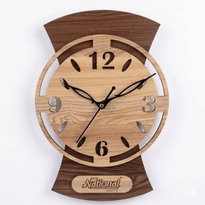 Wooden Wall Clock W2RD 1203