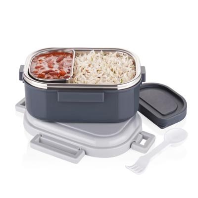 Big Bite Lunch Box With Steel Dabbi tiffin Box