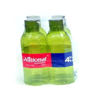 Taiwan Fridge Bottle 1 Litre 4 Nos Set ( Shrink Pack )