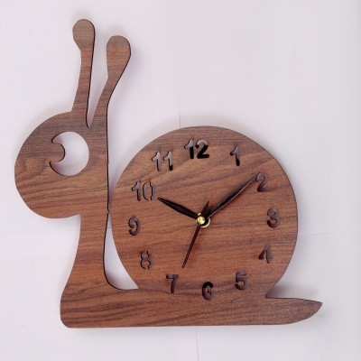 Wooden Wall Clock WCD 1003 SNAIL
