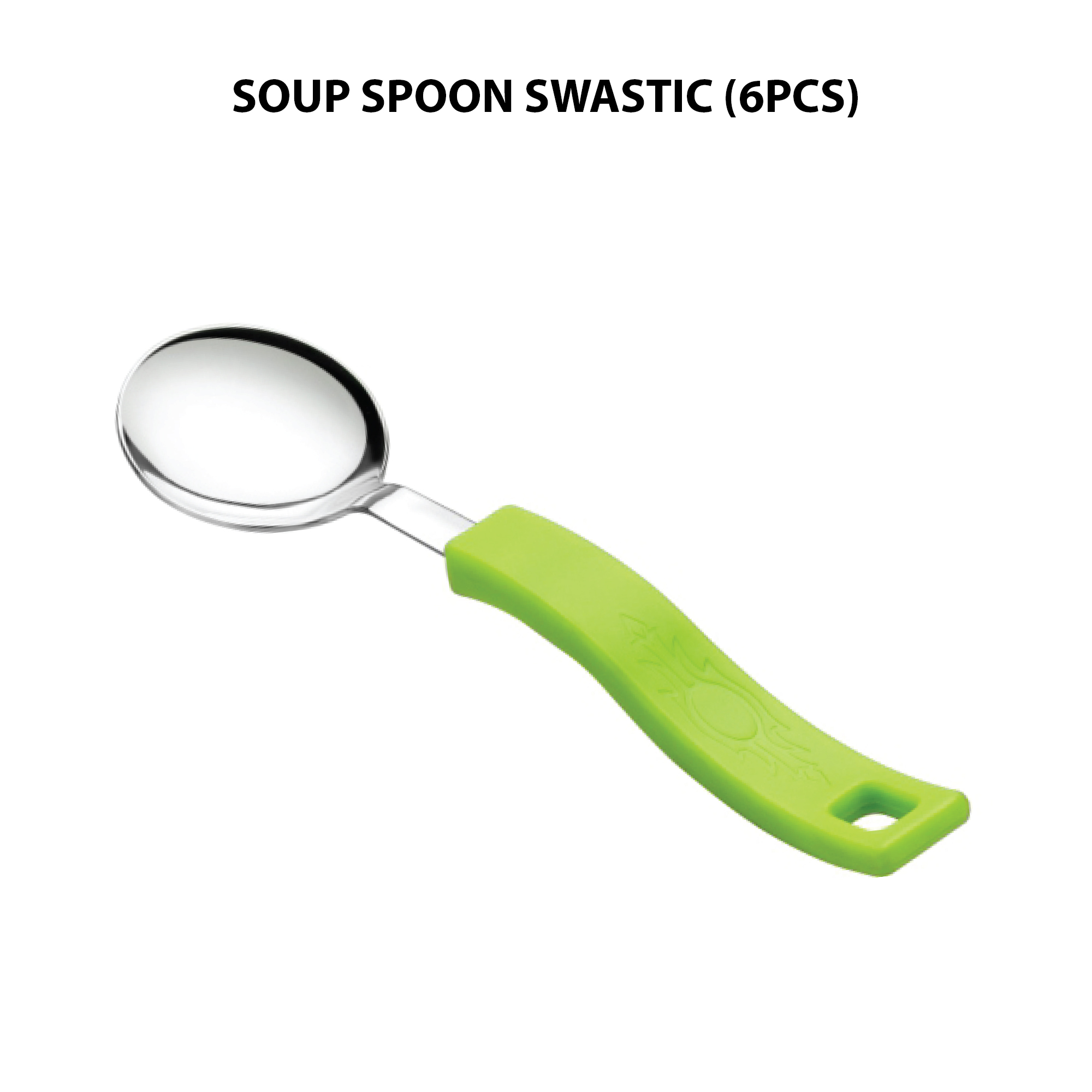 Tea Spoon Swastik ( 6 Pcs Set )